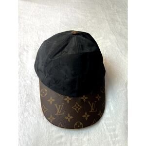 Louis Vuitton Monogram Baseball Cap Hat Brown LV Canvas Nylon Adjustable OS